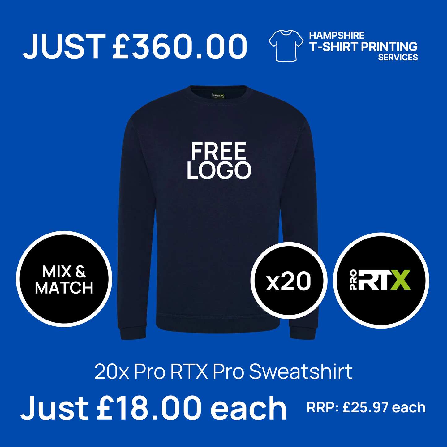 20x Pro RTX Pro Sweatshirt | Bundle Deal