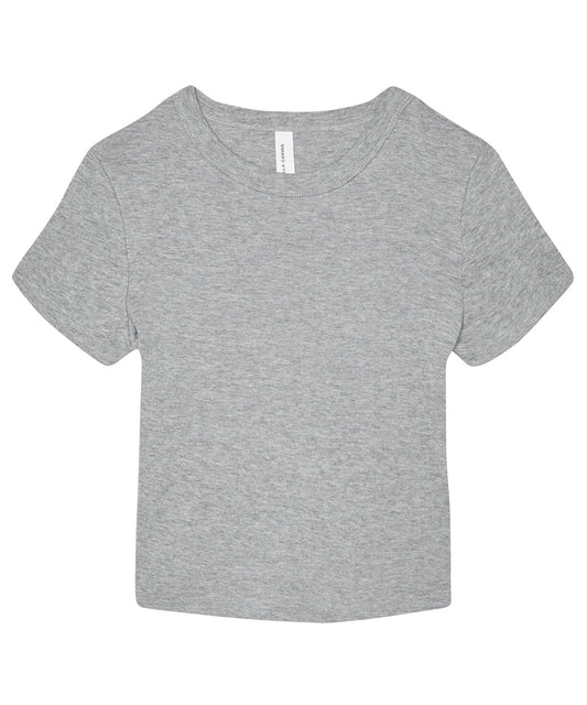 Womens micro rib baby t-shirt