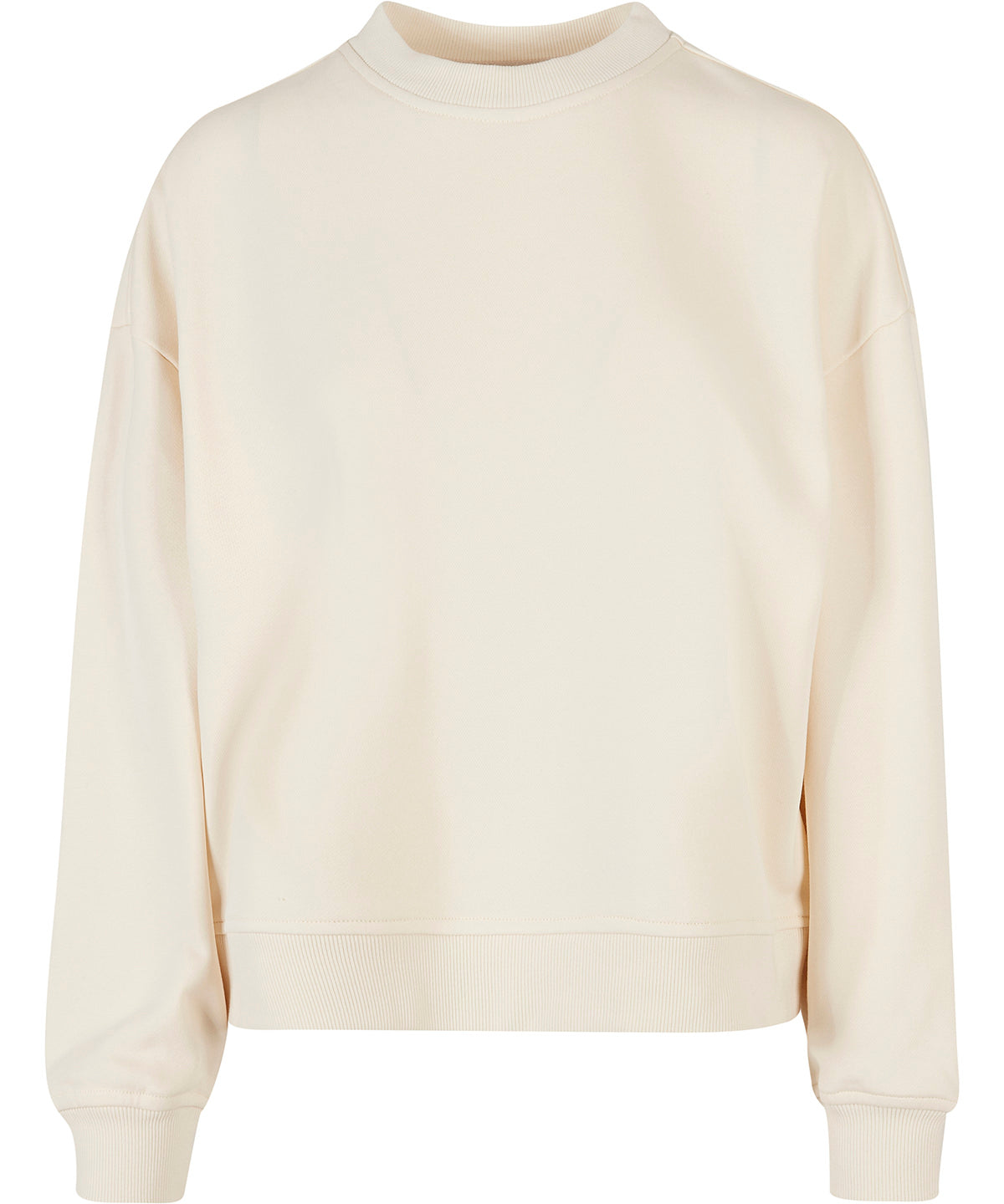Womens oversized crew neck sweatshirt