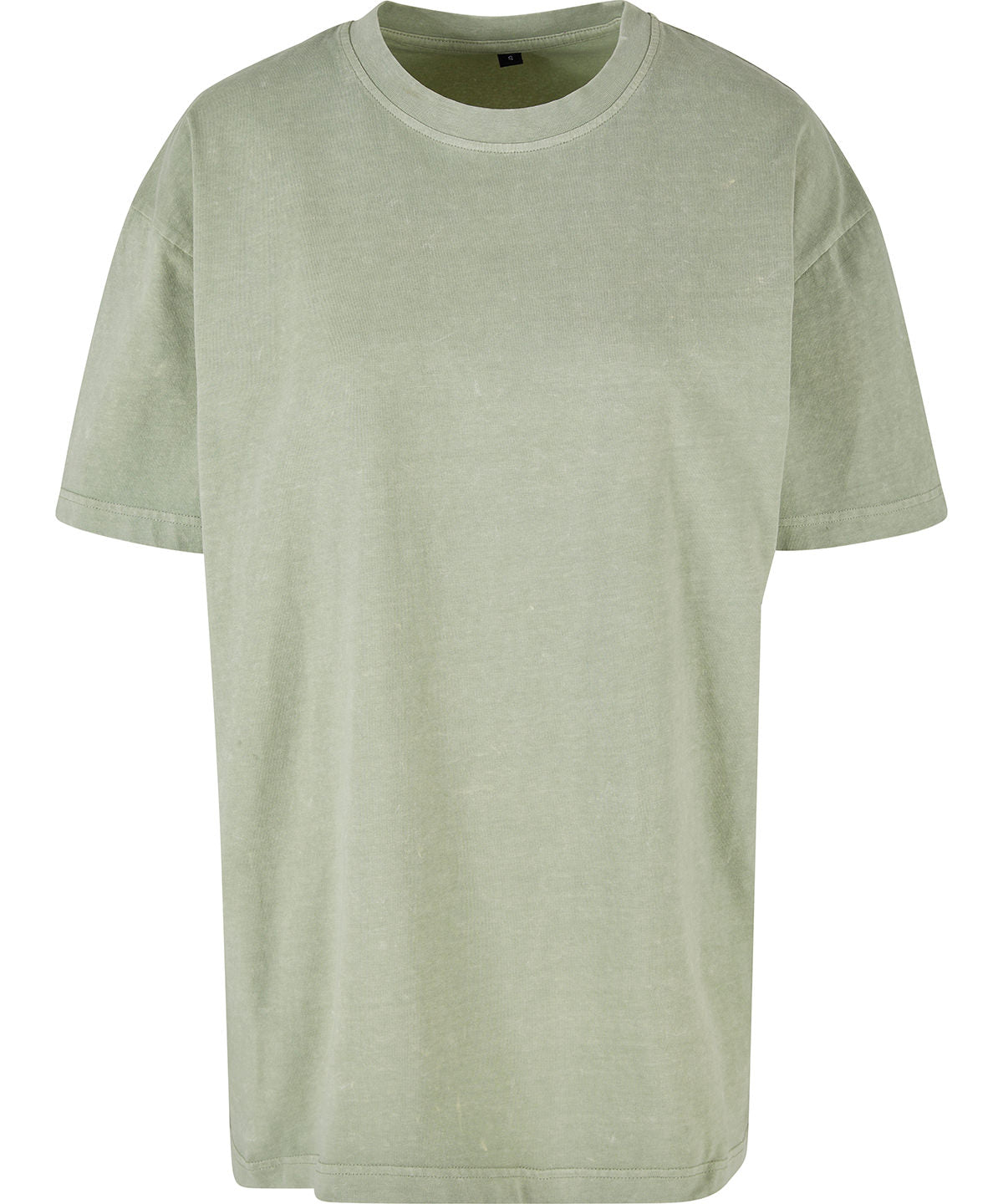 Womens oversized acid wash tee