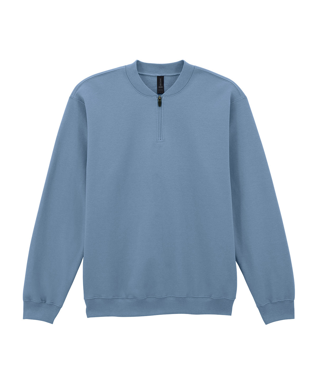 Softstyle midweight adult fleece 1/4-zip sweatshirt
