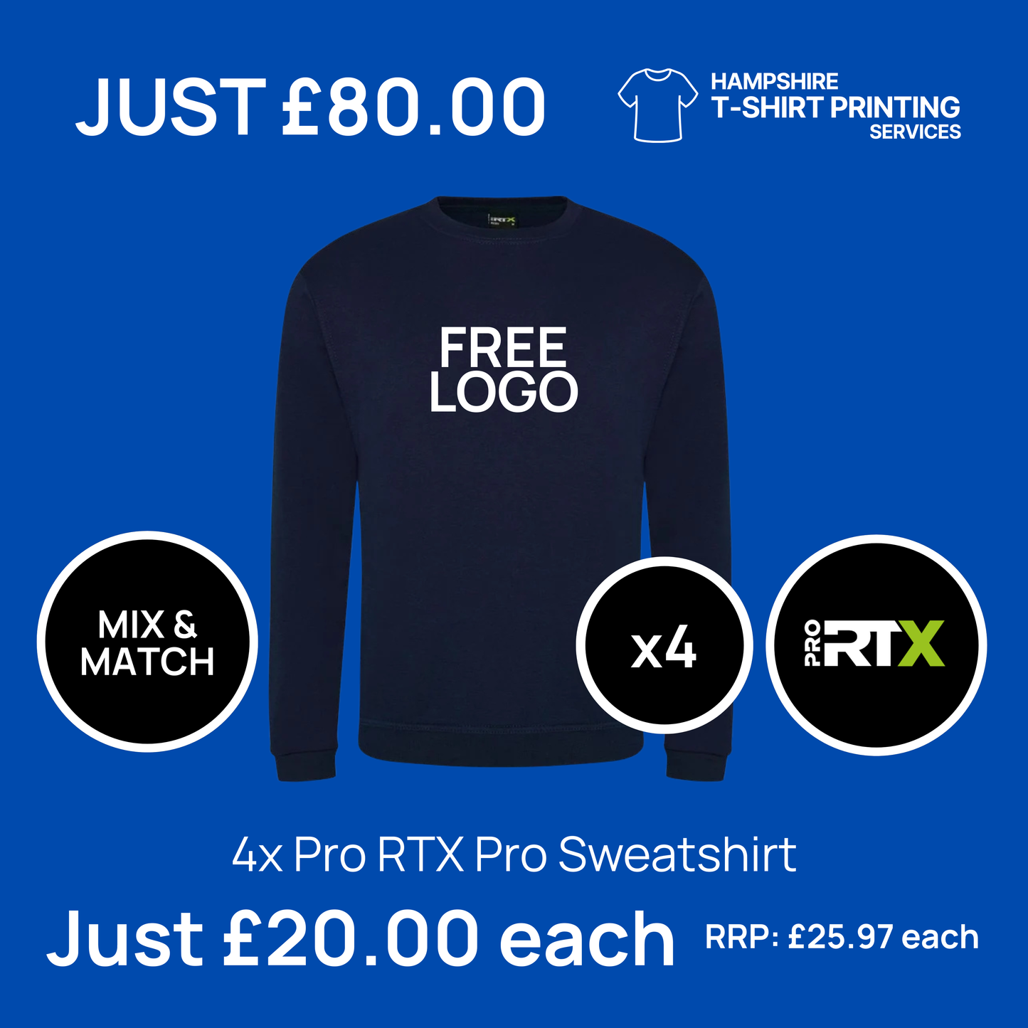 4x Pro RTX Pro Sweatshirt | Bundle Deal