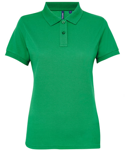 Women's polycotton blend polo