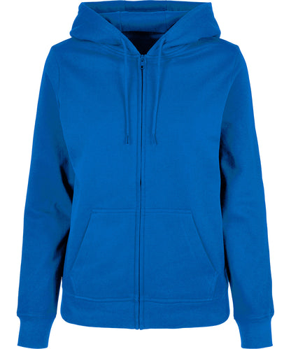 Womens basic zip hoodie