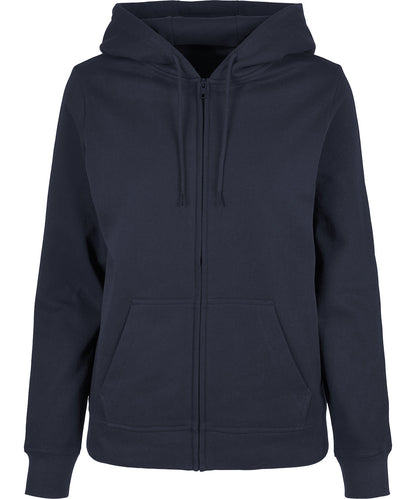 Womens basic zip hoodie