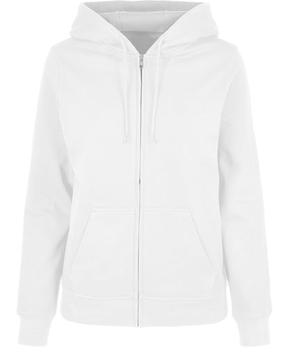 Womens basic zip hoodie