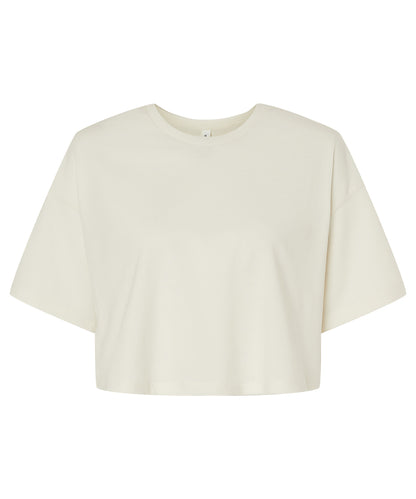 Womens Jersey crop tee