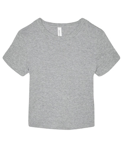Womens micro rib baby t-shirt