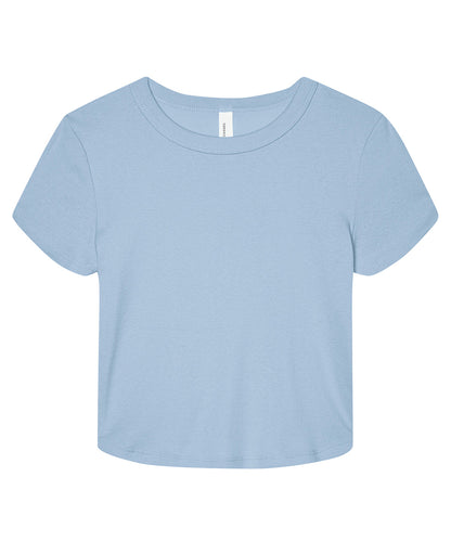 Womens micro rib baby t-shirt