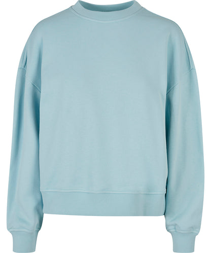 Womens oversized crew neck sweatshirt