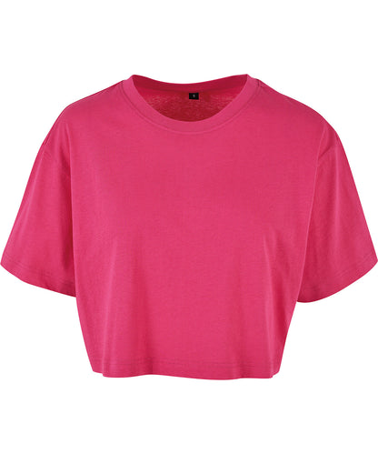 Womens short oversized tee
