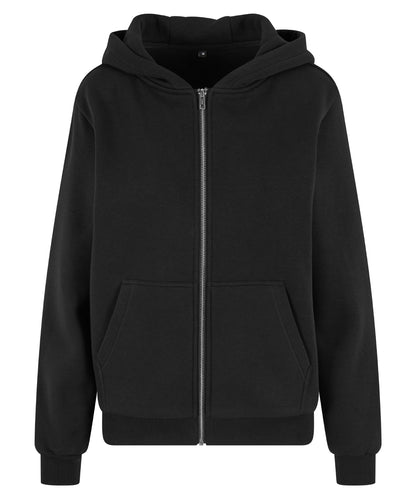 Womens fluffy zip hoodie