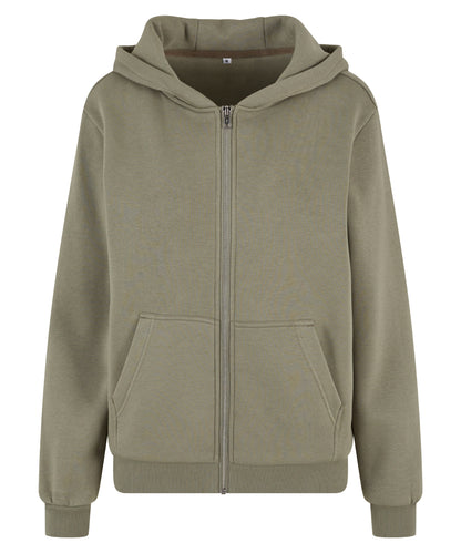 Womens fluffy zip hoodie