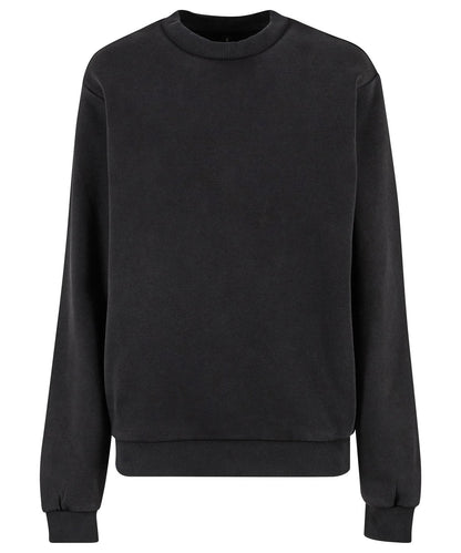 Womens vintage heavy crew neck