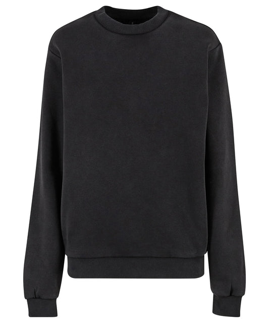 Womens vintage heavy crew neck