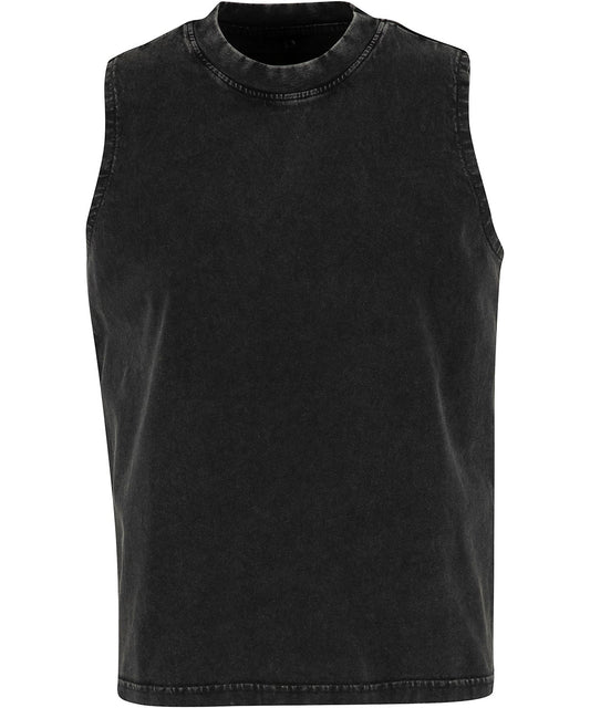 Womens vintage washed sleeveless tee