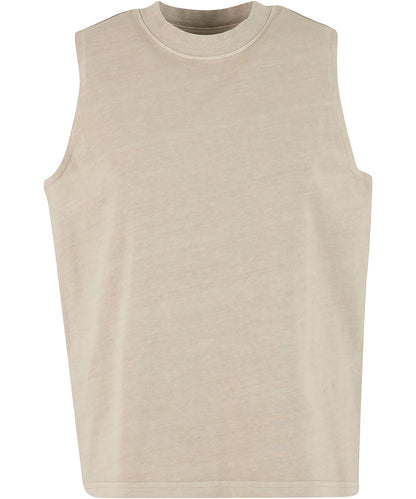 Womens vintage washed sleeveless tee