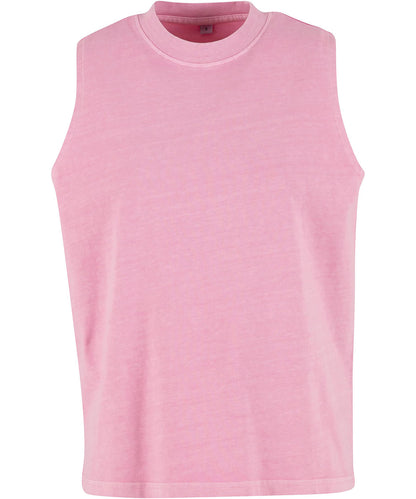 Womens vintage washed sleeveless tee