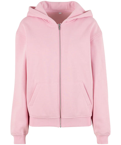 Womens loose-fit zip hoodie