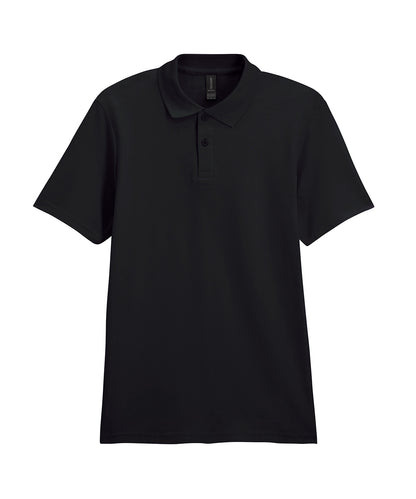 Softstyle adult double piqué polo