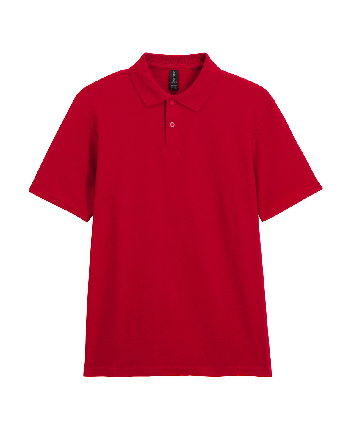 Softstyle adult double piqué polo