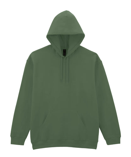 Softstyle midweight fleece adult hoodie
