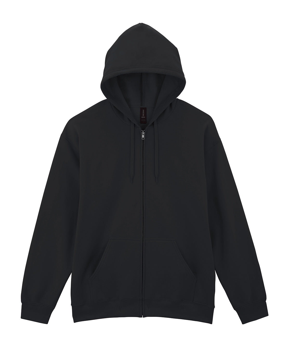 Softstyle midweight fleece adult full-zip hooded sweatshirt