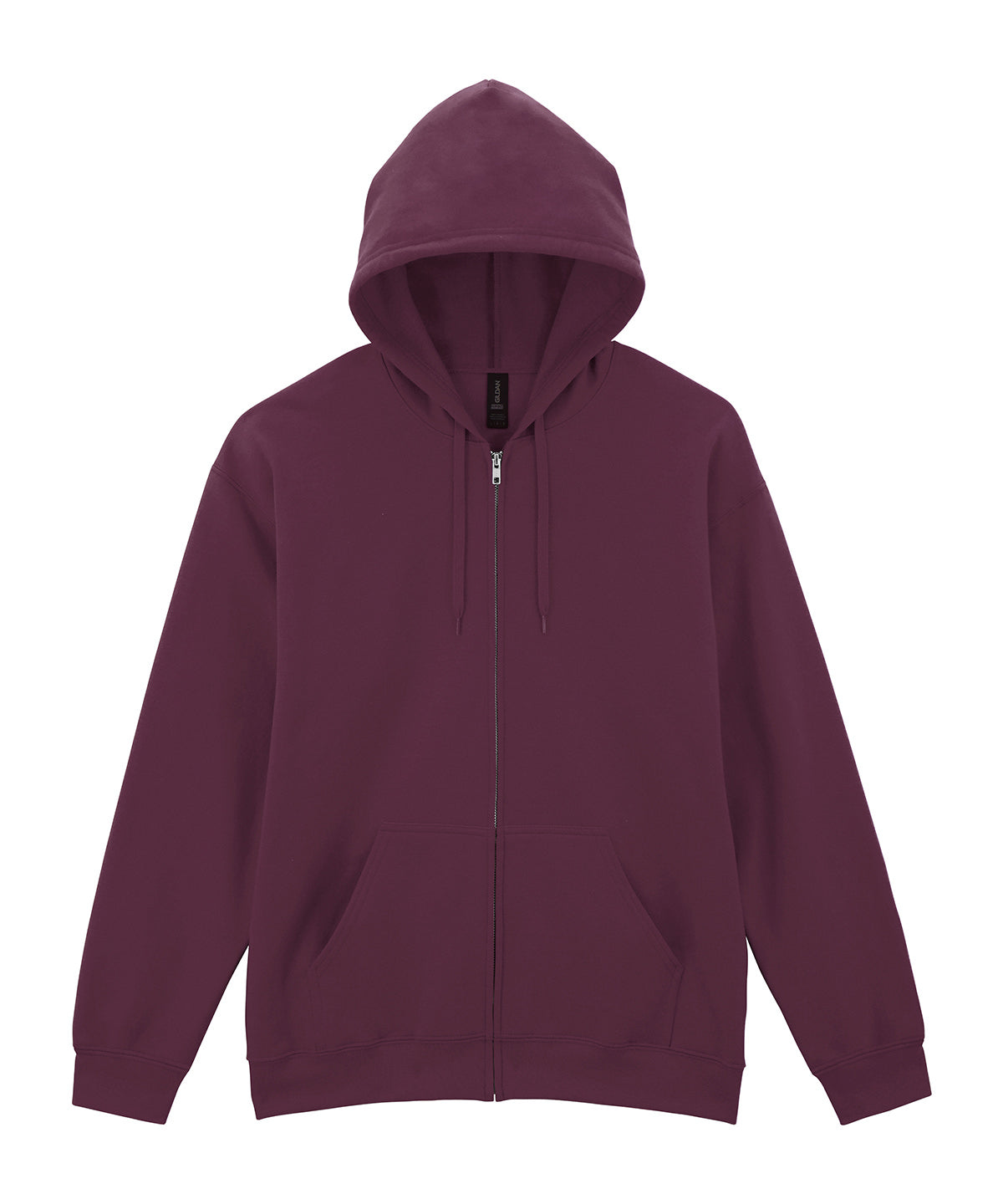 Softstyle midweight fleece adult full-zip hooded sweatshirt