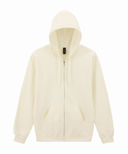 Softstyle midweight fleece adult full-zip hooded sweatshirt