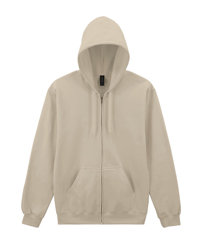 Softstyle midweight fleece adult full-zip hooded sweatshirt