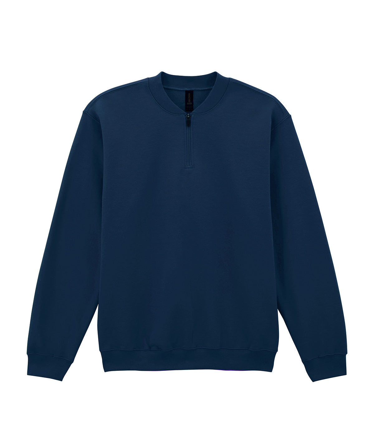 Softstyle midweight adult fleece 1/4-zip sweatshirt