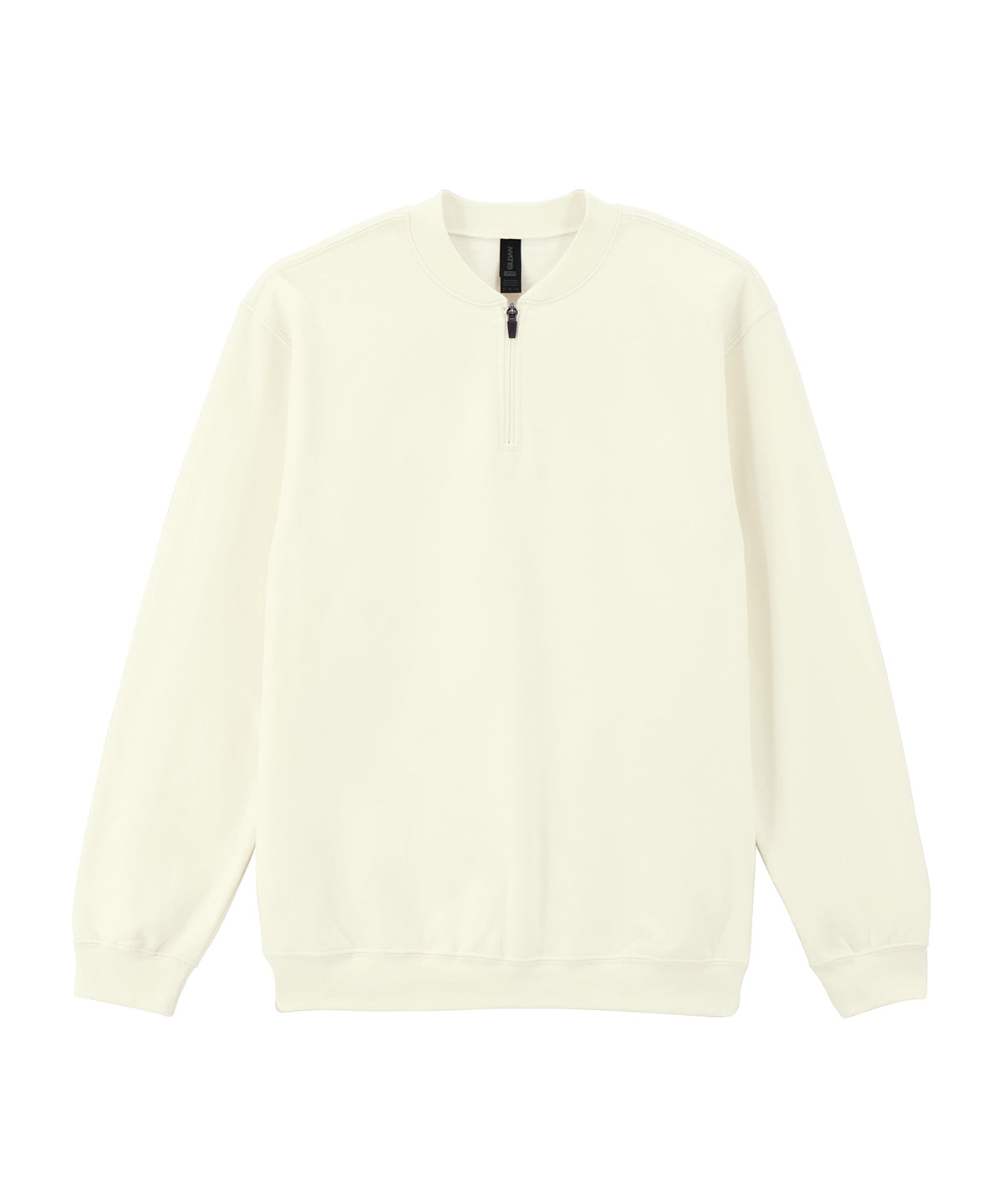 Softstyle midweight adult fleece 1/4-zip sweatshirt