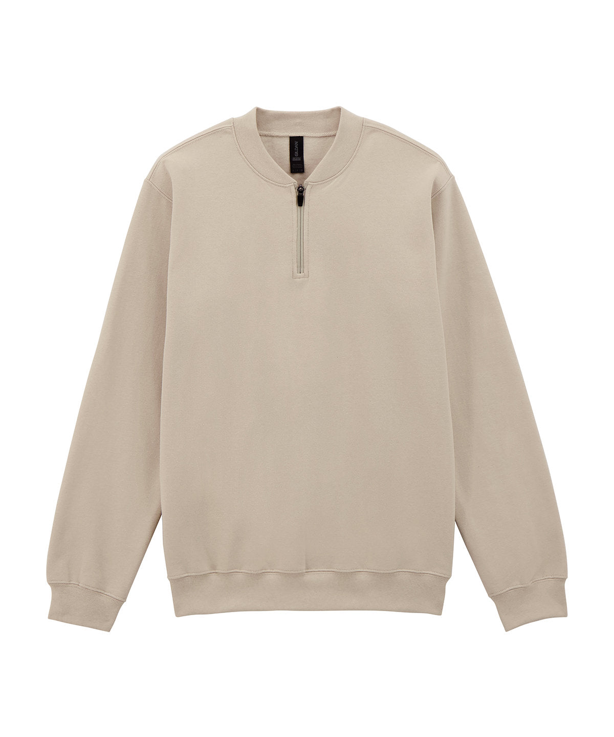 Softstyle midweight adult fleece 1/4-zip sweatshirt