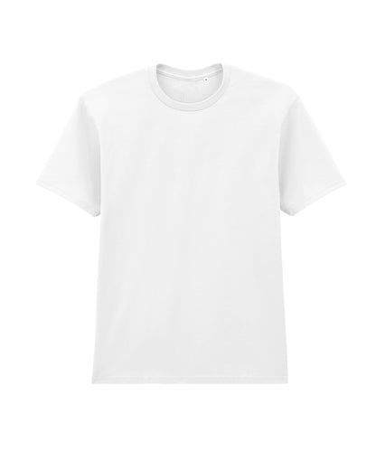 Softstyle midweight adult no-label enzyme wash t-shirt