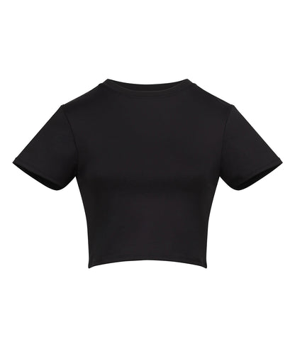 Womens recycled cropped T