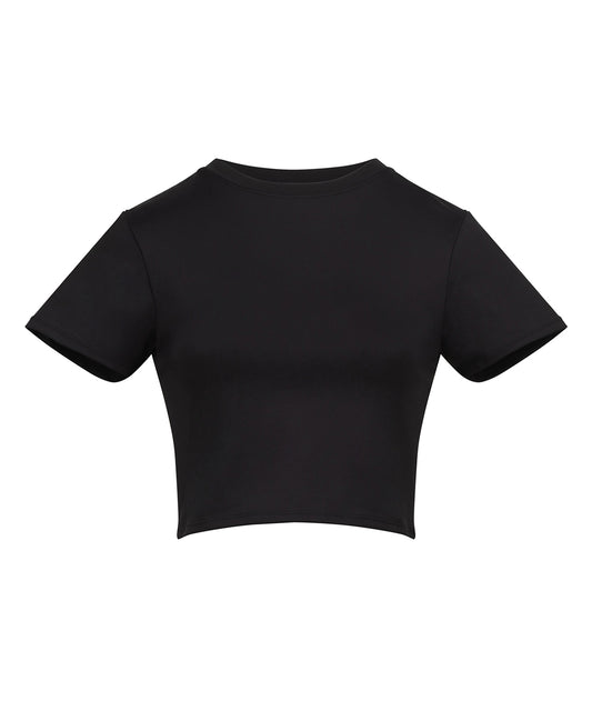 Womens recycled cropped T