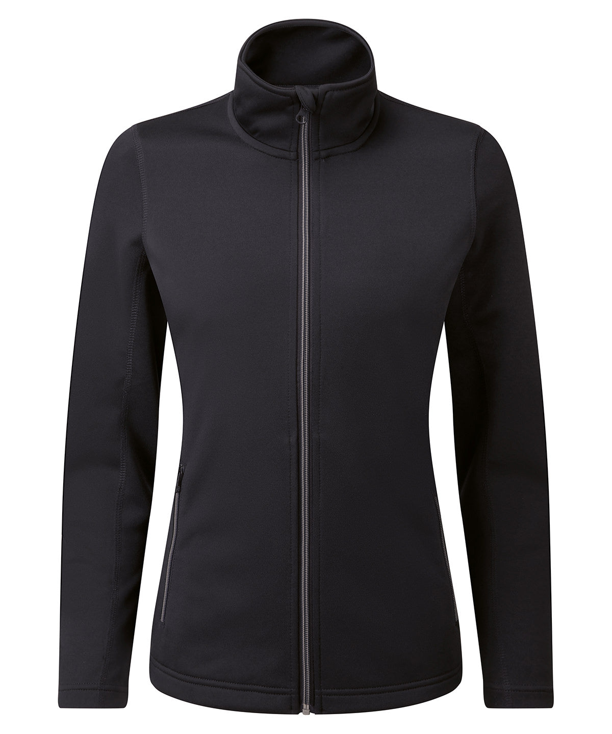 Womens Spun Dyed Recycled Zip-Through Sweat