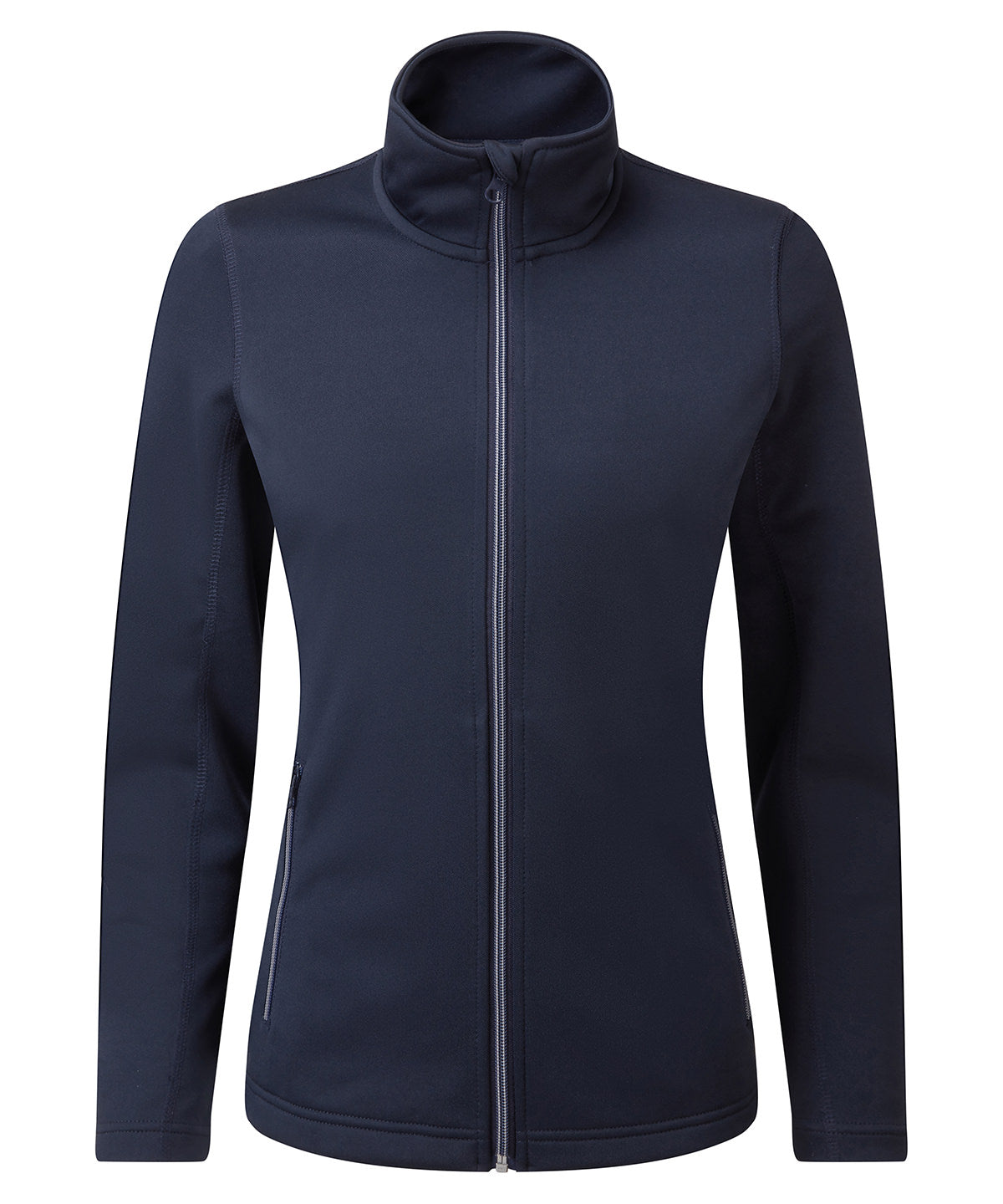 Womens Spun Dyed Recycled Zip-Through Sweat