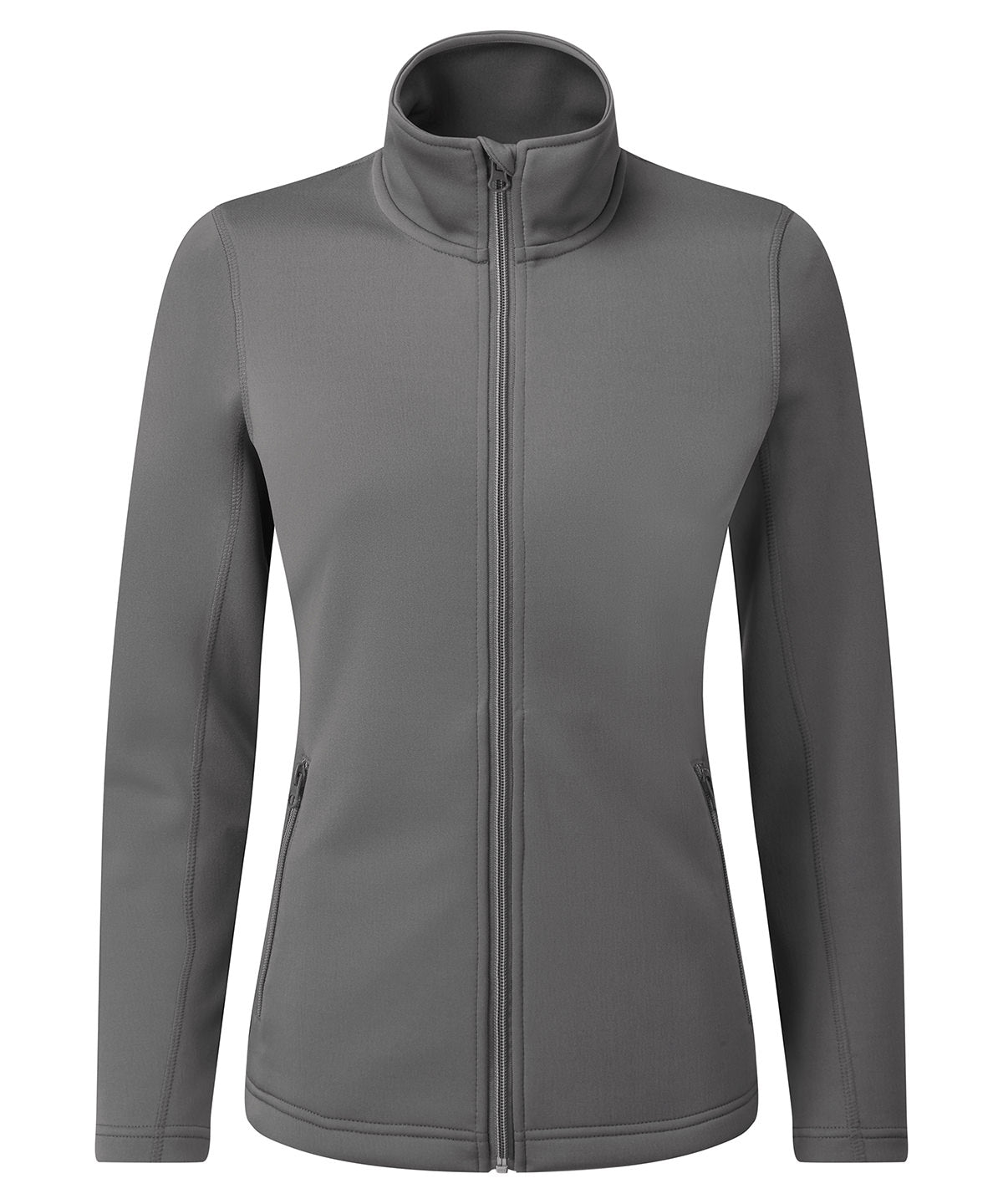 Womens Spun Dyed Recycled Zip-Through Sweat