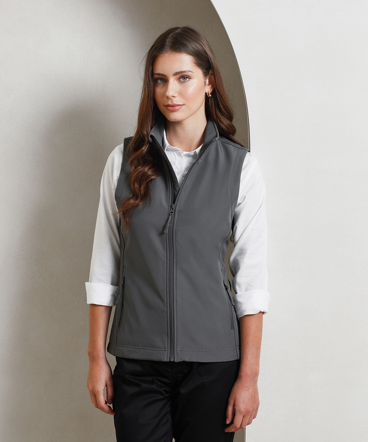 Womens Windchecker® printable and recycled gilet