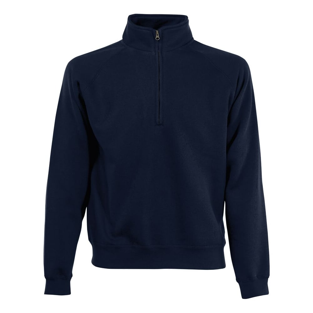 Fruit of the Loom Classic 80/20 Zip Neck Sweatshirt