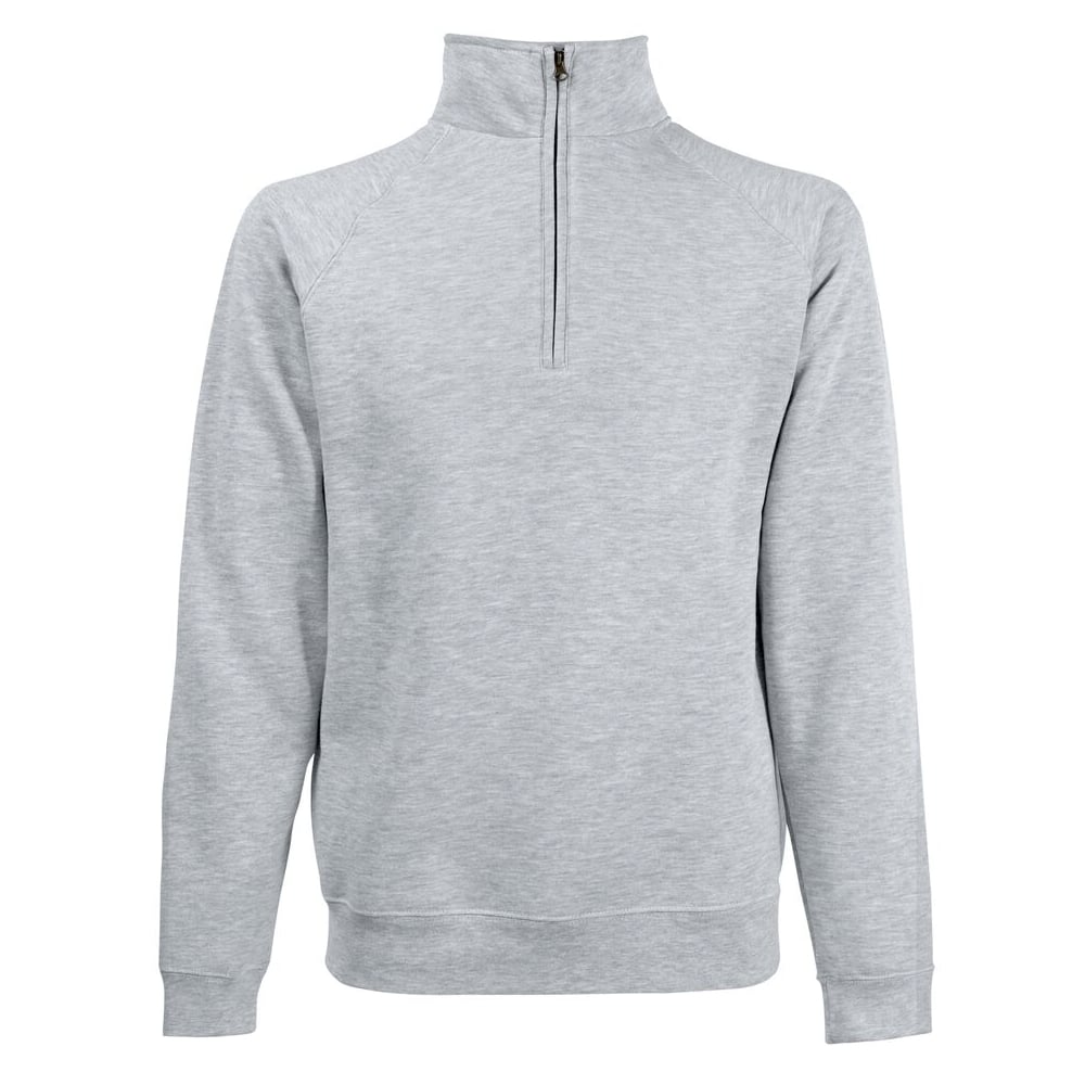 Fruit of the Loom Classic 80/20 Zip Neck Sweatshirt