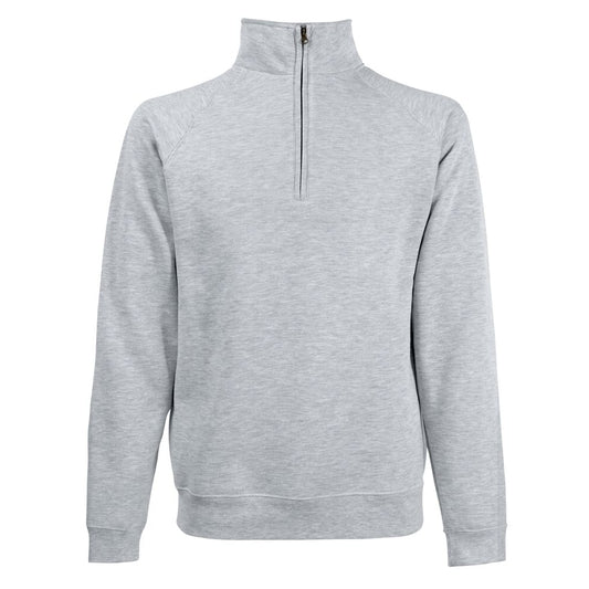 Fruit of the Loom Classic 80/20 Zip Neck Sweatshirt