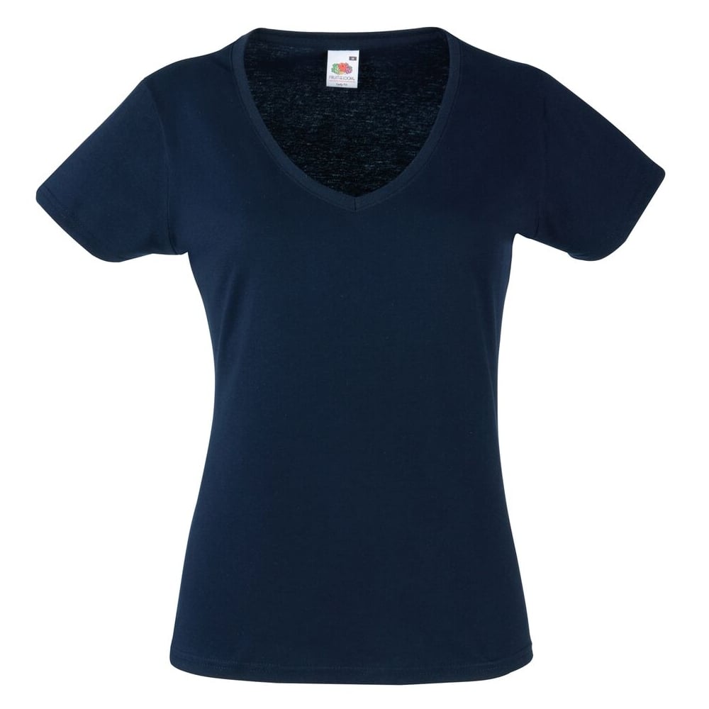 Fruit of the Loom Women's Valueweight V-Neck T-Shirt