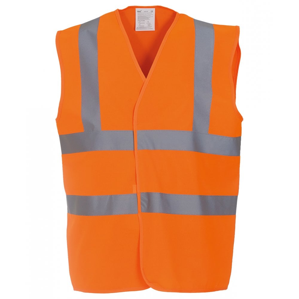 Yoko Hi Vis 2 band and braces waistcoat