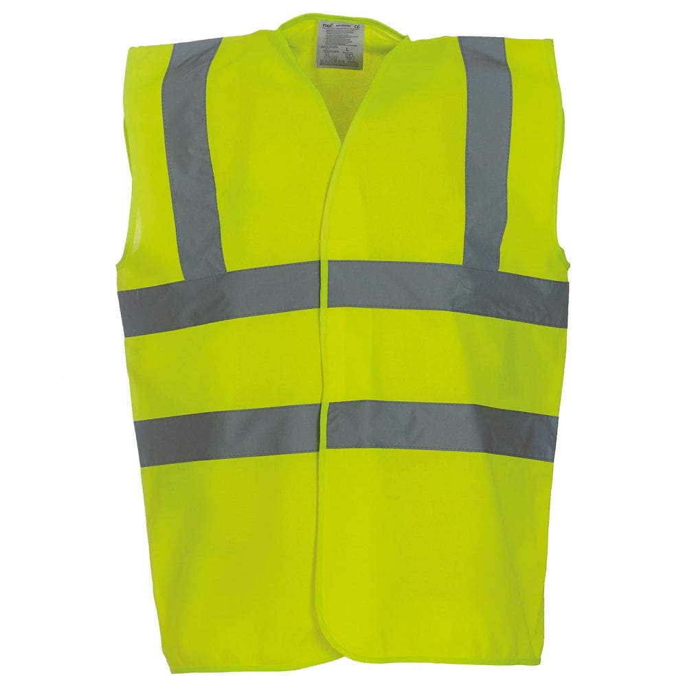 Yoko Hi Vis 2 band and braces waistcoat