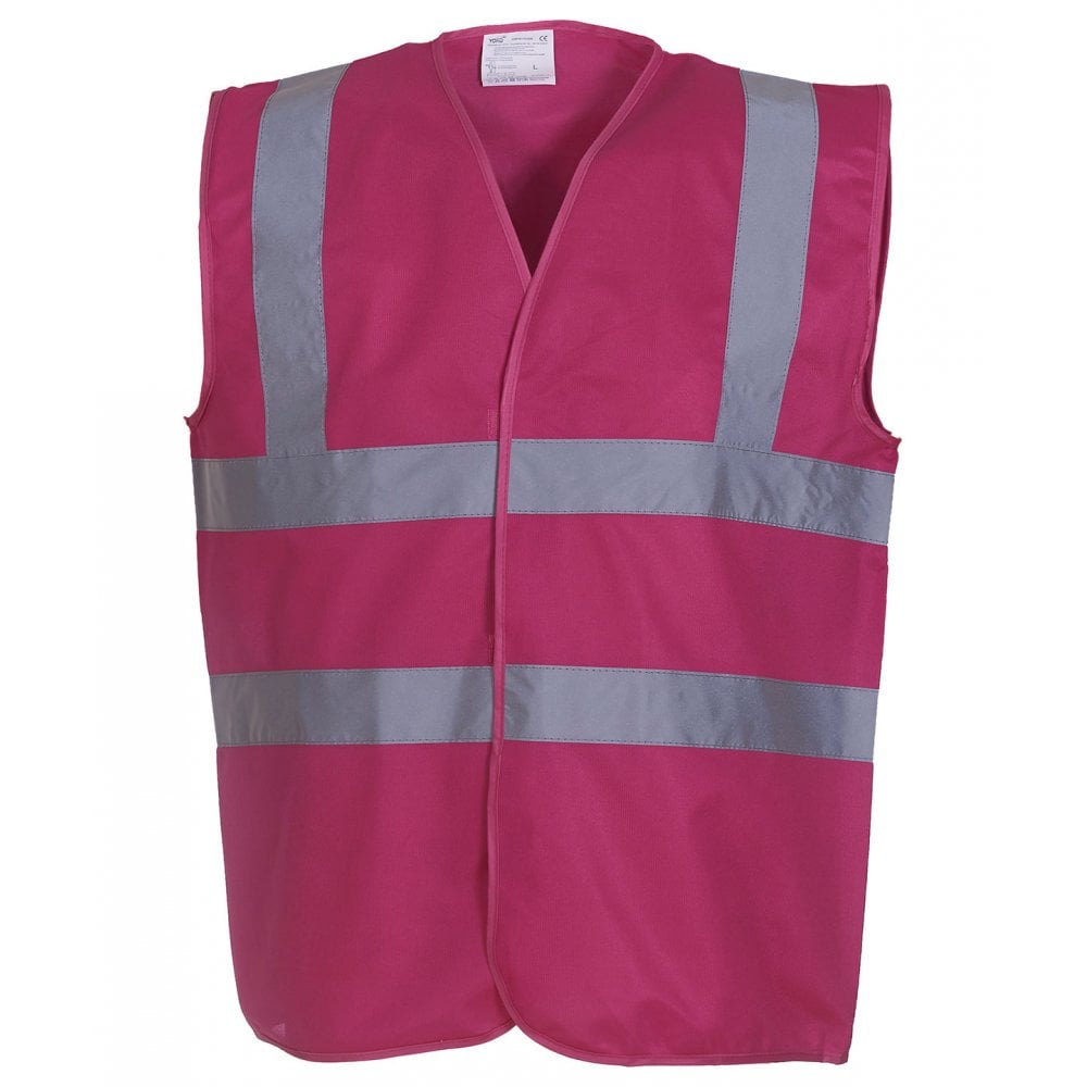 Yoko Hi Vis 2 band and braces waistcoat